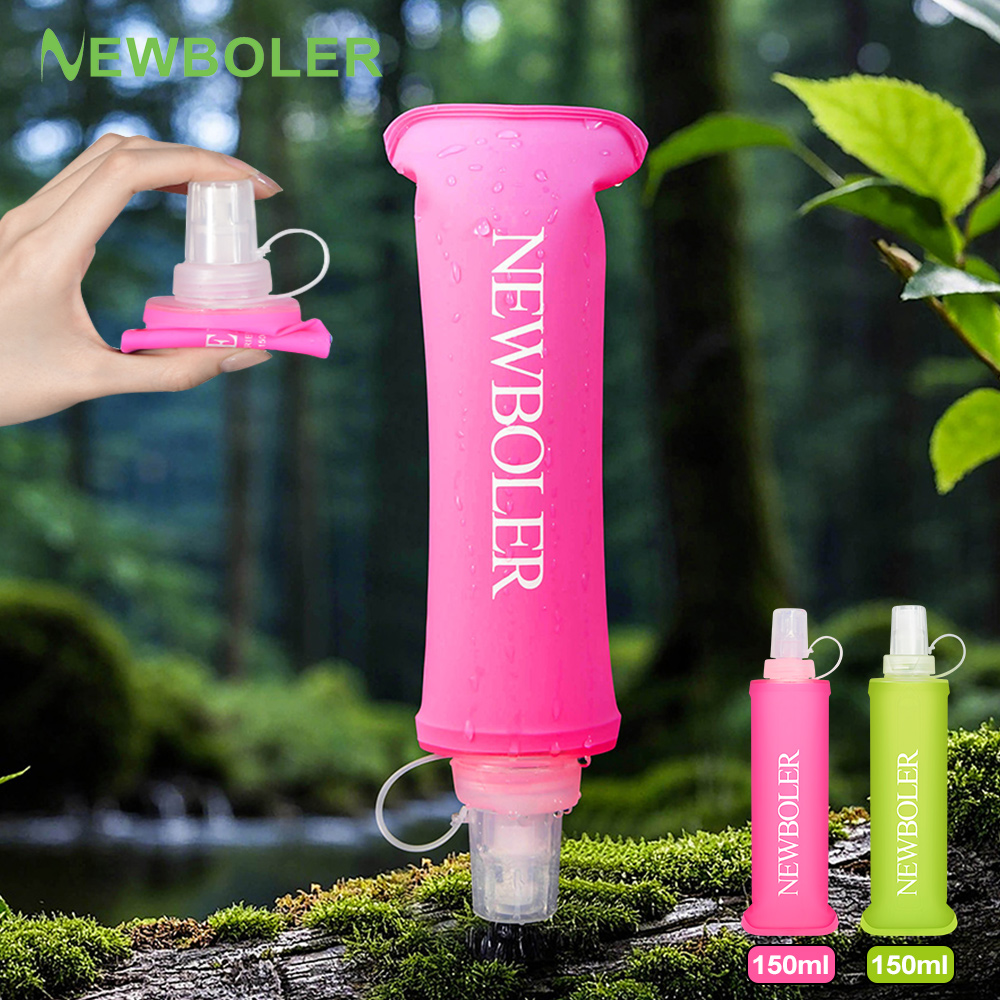 Collapsible Water Bottle - Folding Water Bottle TPU BPA-Free Collapsible