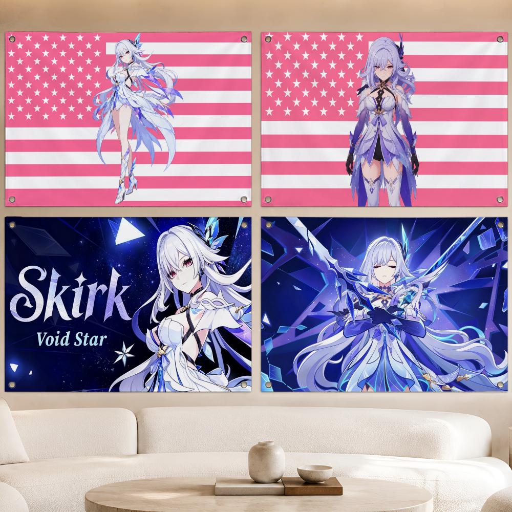 Outdoor Camping Rpg - Game Fantasy RPG Genshin Impact Flags