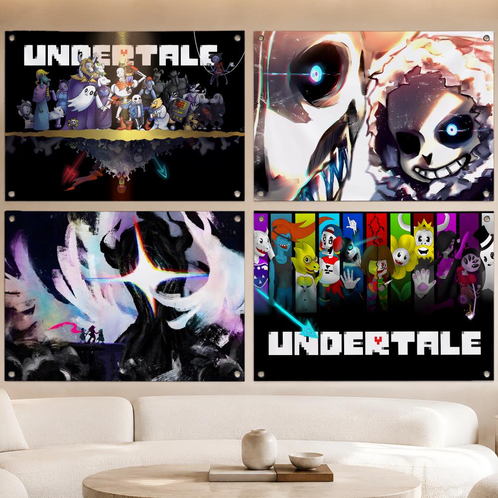 Outdoor Camping Rpg - Game Indie RPG Timeless U-Undertale Flags
