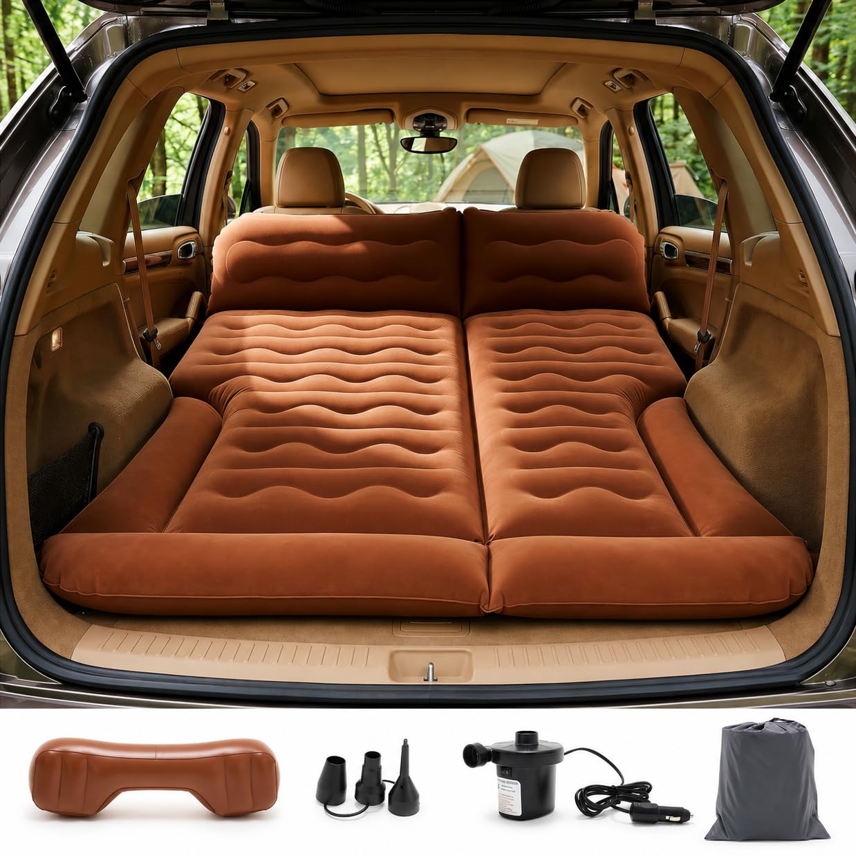 Inflatable Mattress - SUV Air Mattress, Inflatable Car Bed