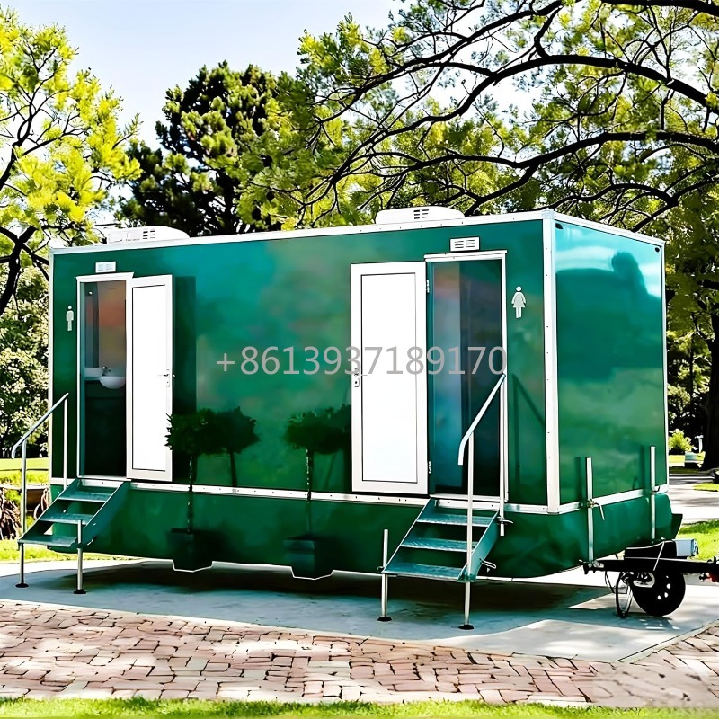 Mobile Toilet Trailer with Bas - đánh giá và giá Portable Camp Toilet