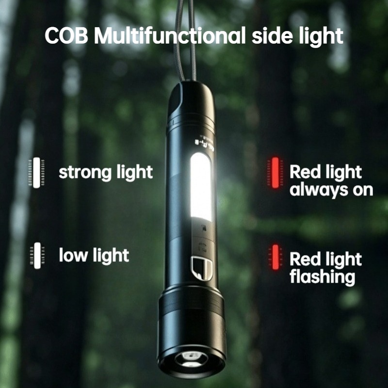 Multi Functional LED Flashligh - đánh giá và giá Outdoor Camping Lighting