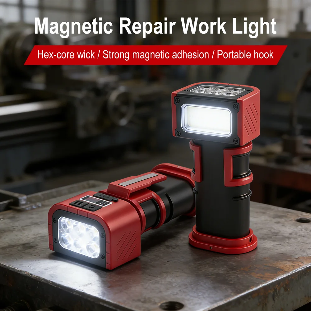 BORUiT COB LED Work Light 1000 - đánh giá và giá Outdoor Camping Lampe
