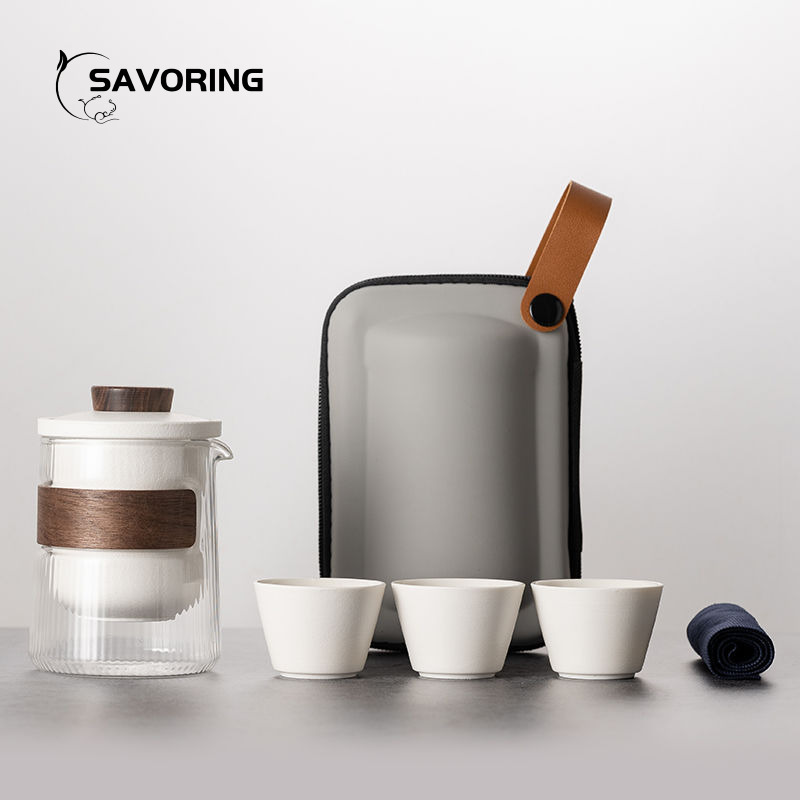Simple Chinese Ceramic Tea Set - đánh giá và giá Outdoor Camping Outfit