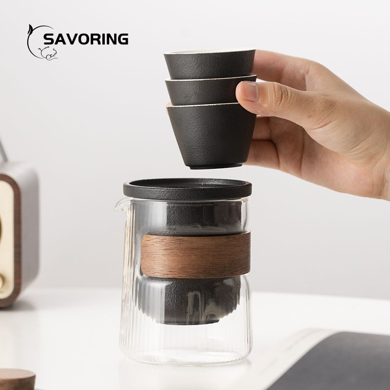 Simple Chinese Ceramic Tea Set - đánh giá và giá Outdoor Camping Outfit
