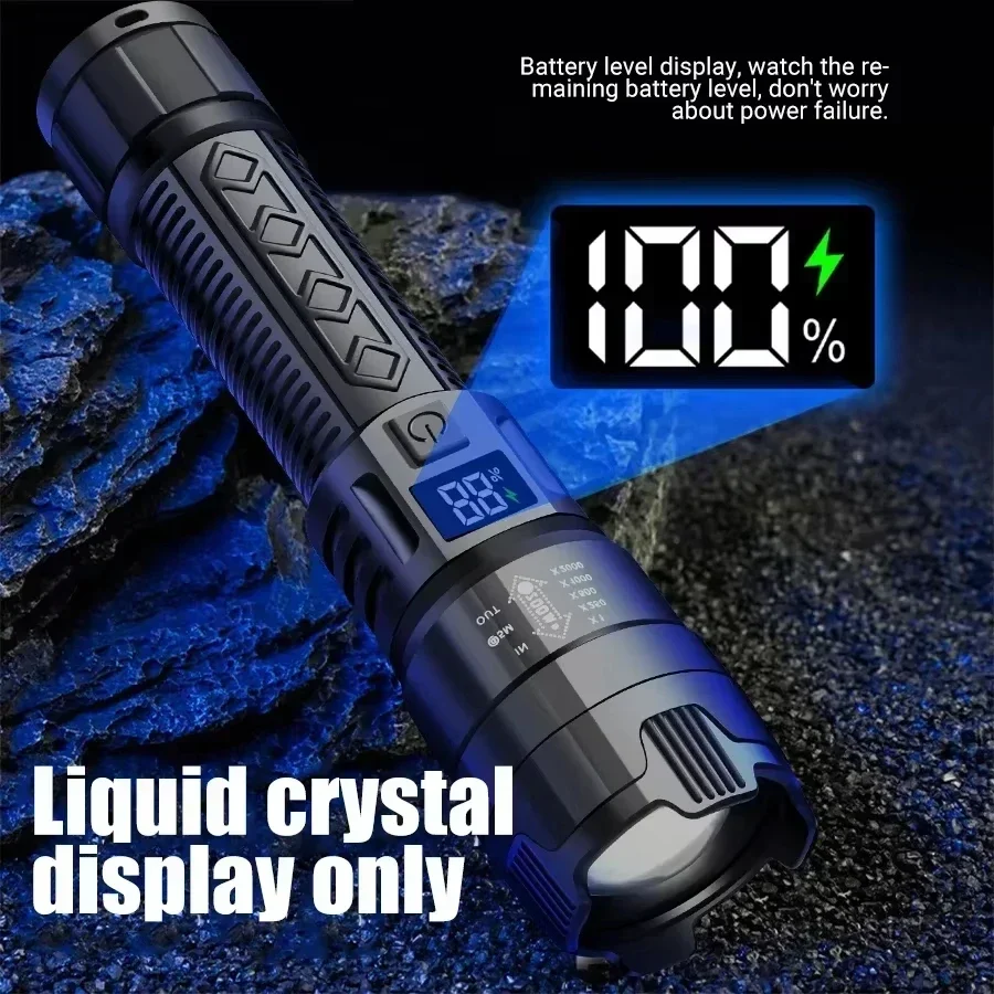 High Strong Power Led Flashlig - đánh giá và giá Outdoor Camping Lampe