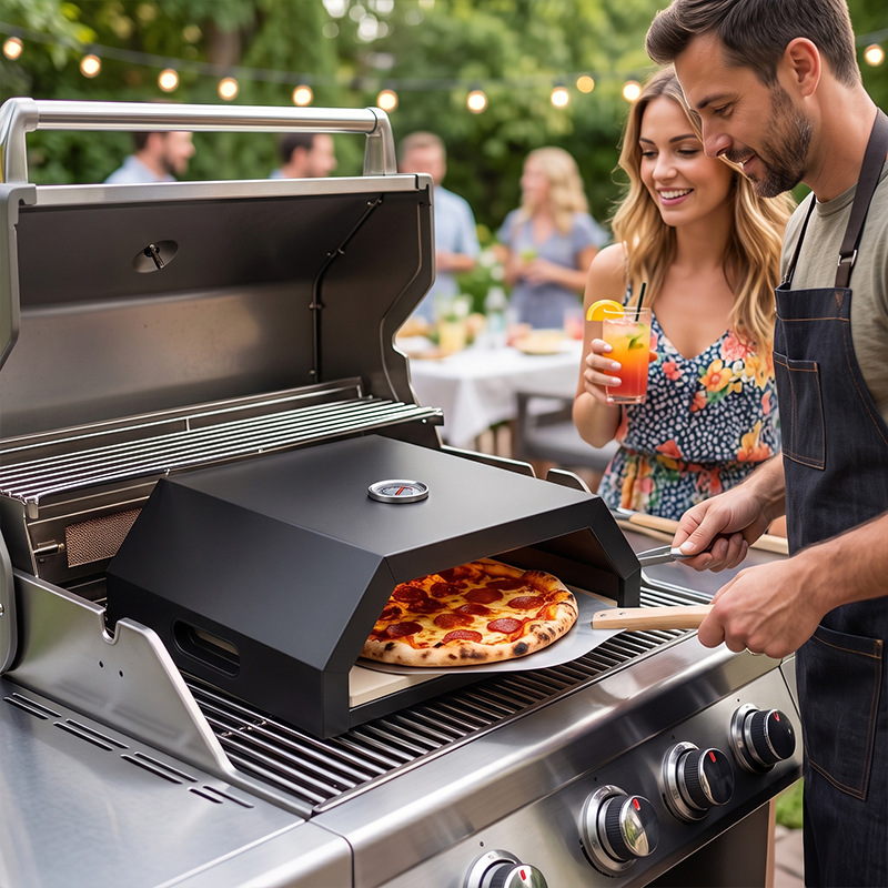 12 Inch Portable Gas‑Powered P - đánh giá và giá Outdoor Camping Oven