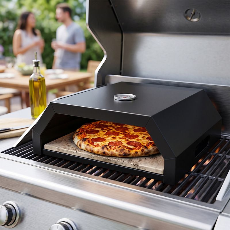 12 Inch Portable Gas‑Powered P - đánh giá và giá Outdoor Camping Oven