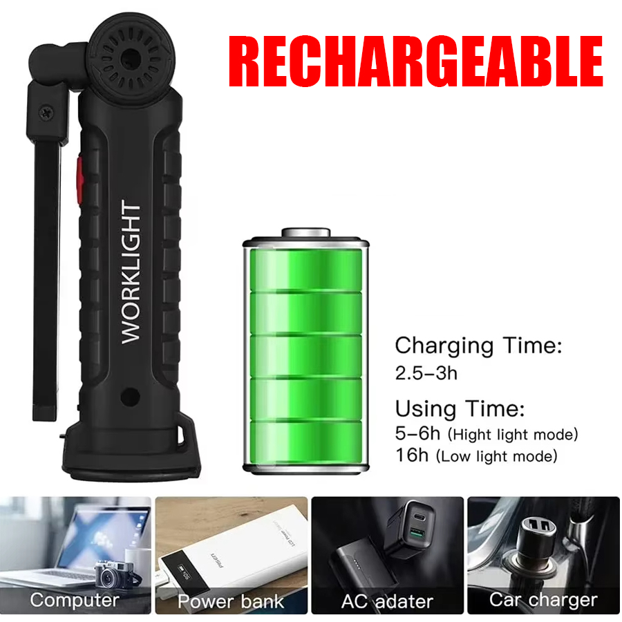 Portable LED Flashlight with M - đánh giá và giá Outdoor Camping Lampe