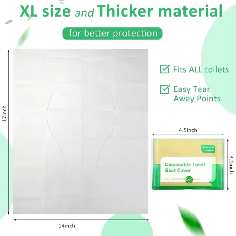 10-120PCS Disposable Toilet Se - đánh giá và giá Portable Camp Toilet