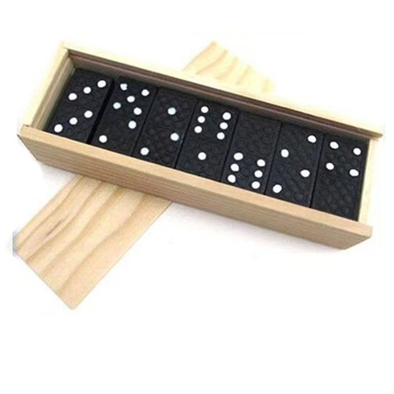 28pcs/Set Wooden Domino Board  - đánh giá và giá Outdoor Camping Outfit