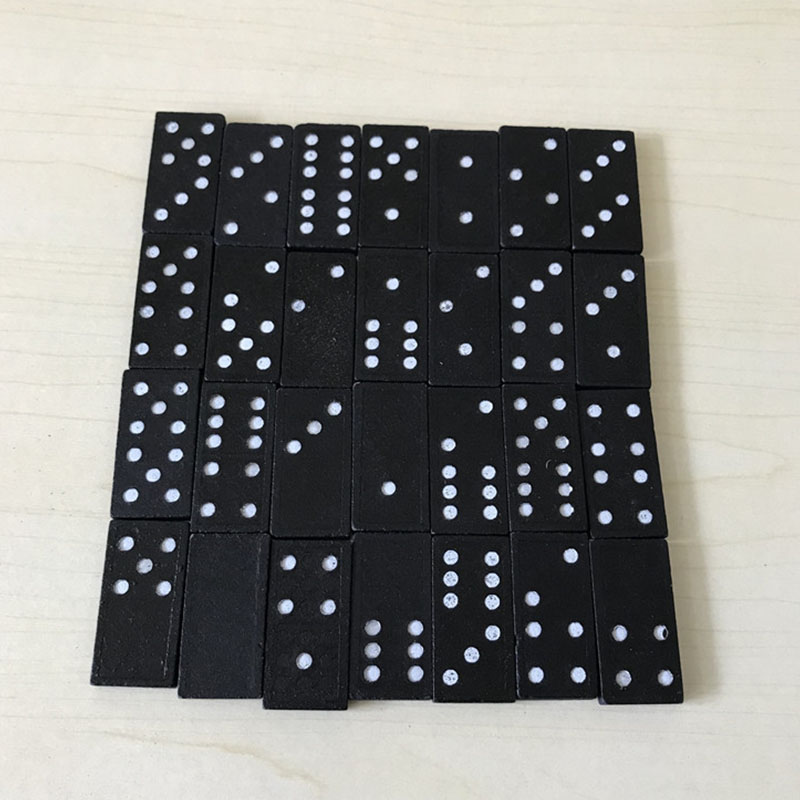 28pcs/Set Wooden Domino Board  - đánh giá và giá Outdoor Camping Outfit