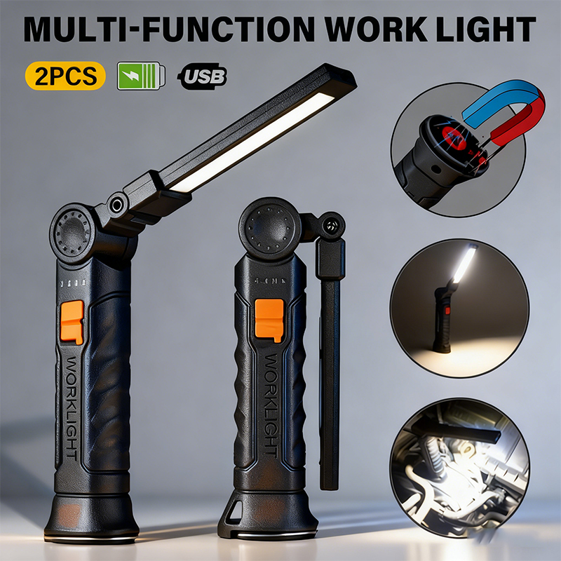 Portable COB LED Flashlight US - đánh giá và giá Outdoor Camping Lampe