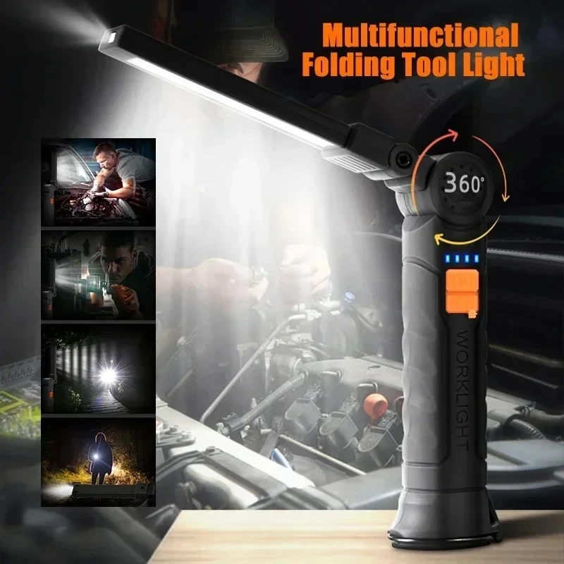 Portable COB LED Flashlight US - đánh giá và giá Outdoor Camping Lampe