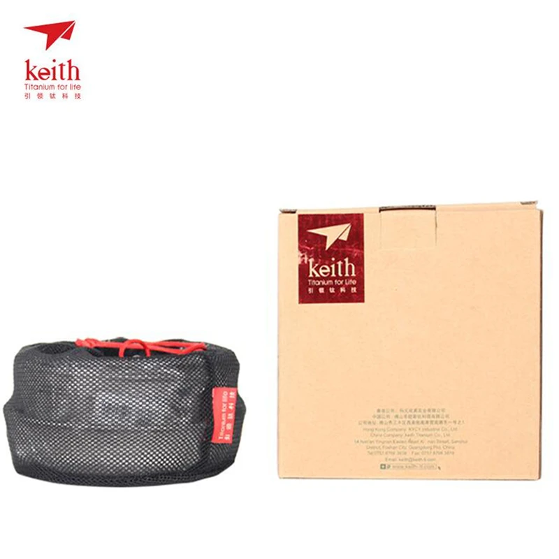 Keith 3PCS Titanium Cookware P - đánh giá và giá Outdoor Camping Outfit