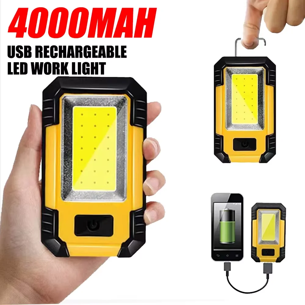 Rechargeable 4000MaH Work Ligh - đánh giá và giá Outdoor Camping Lighting