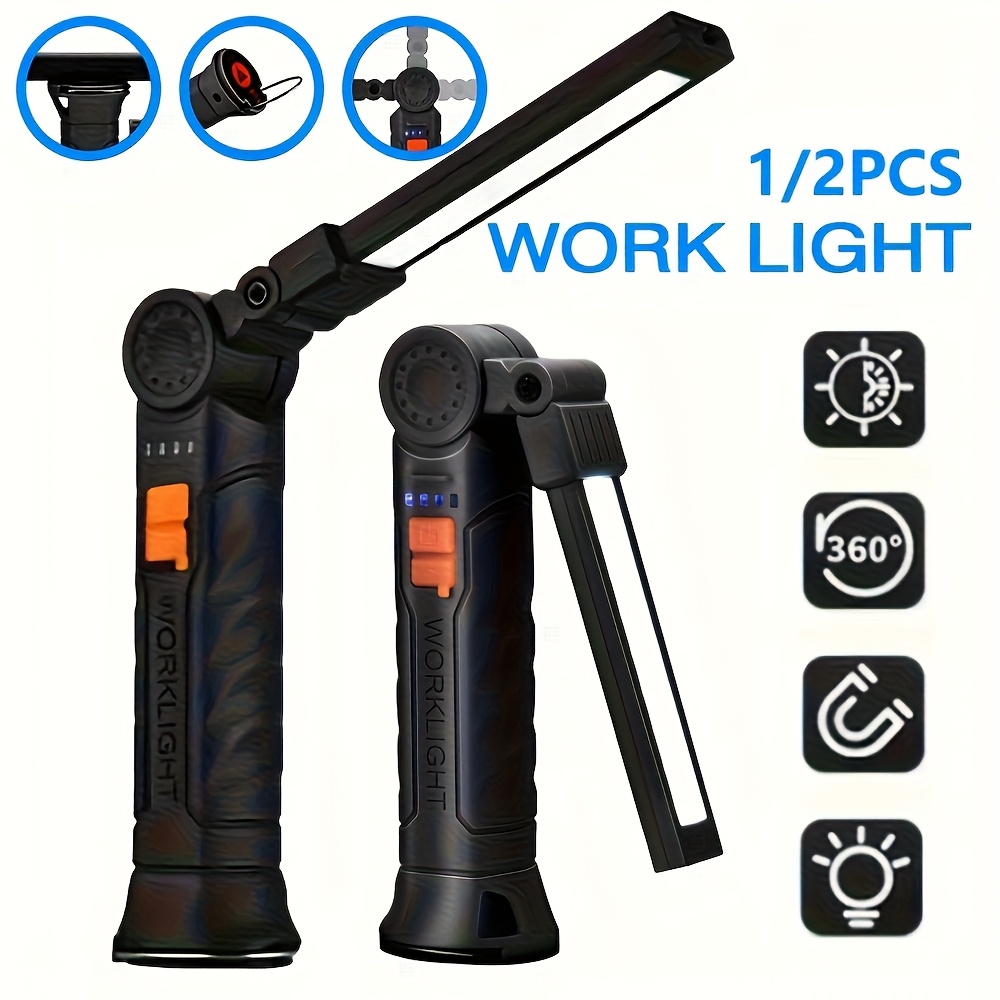 Portable COB LED Flashlight Re - đánh giá và giá Outdoor Camping Lampe