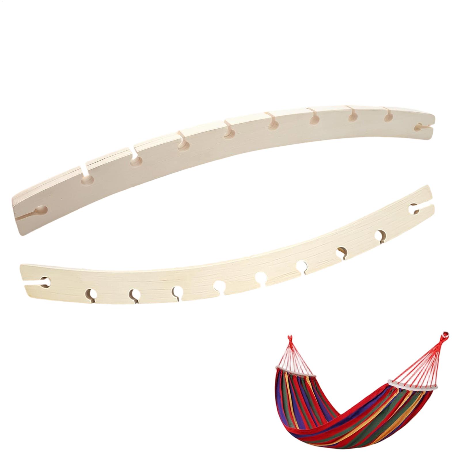 2 Pieces 10-Hole Wooden Hammoc - đánh giá và giá Outdoor Camping Hammock