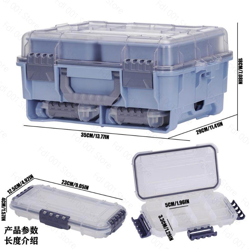 Fishing Tackle Box Large Capac - đánh giá và giá Outdoor Camping Storage Box
