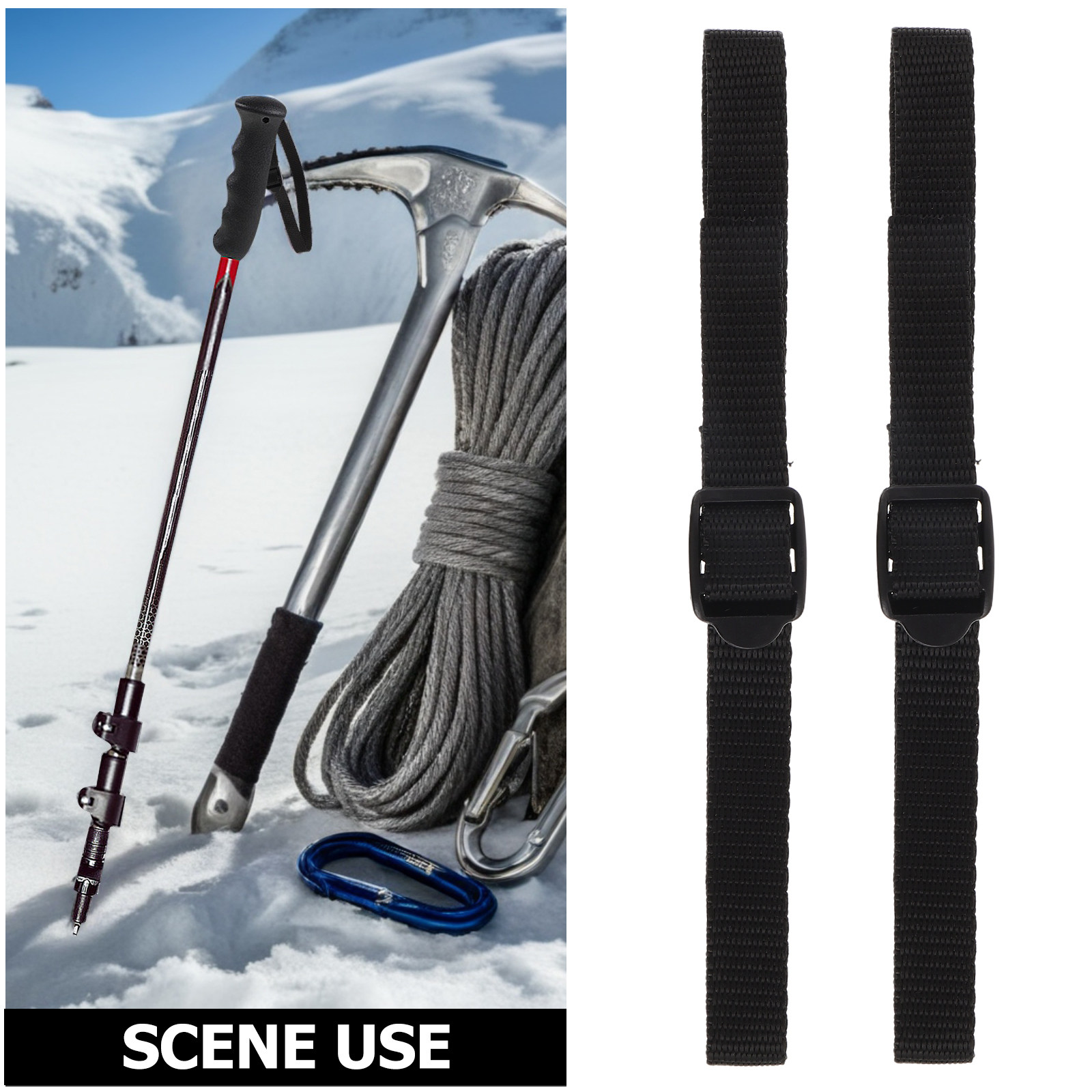 5Pcs Hiking Pole Wrist Lanyard - đánh giá và giá Trekking Poles