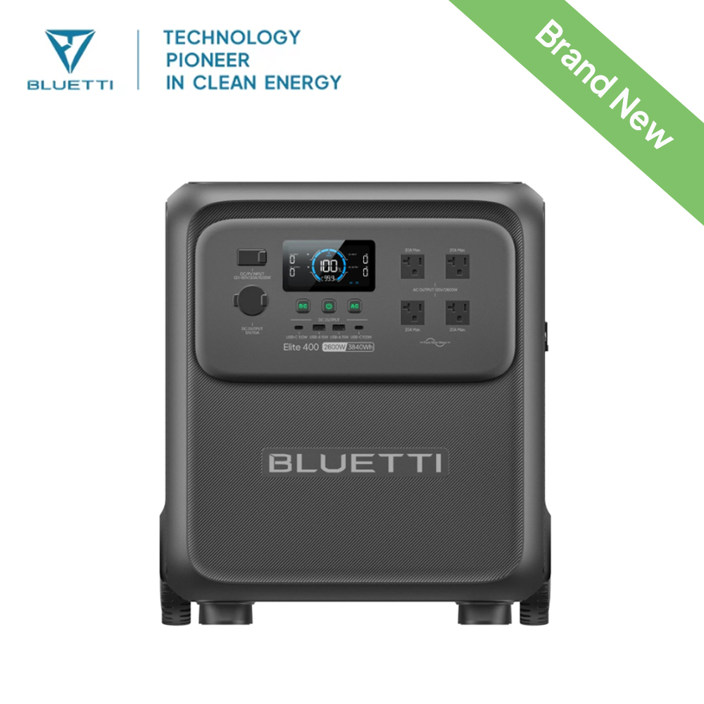 BLUETTI Elite 400 2600W 3840Wh - đánh giá và giá Outdoor Camping Outfit