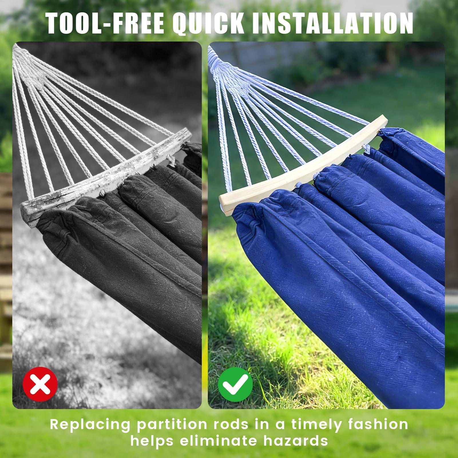 Hammock Spreader Bar 2 Pieces  - đánh giá và giá Outdoor Camping Hammock