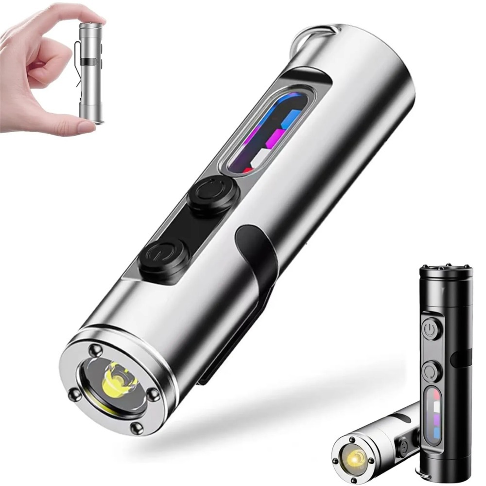 LED Flashlight Mini Portable E - đánh giá và giá Outdoor Camping Lampe