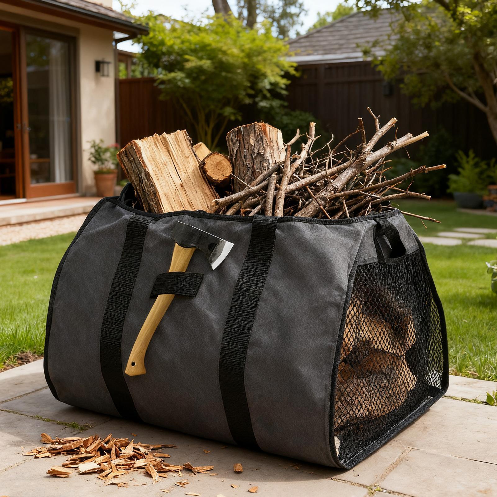 Firewood Carrier Large Portabl - đánh giá và giá Outdoor Camping Stove Wood