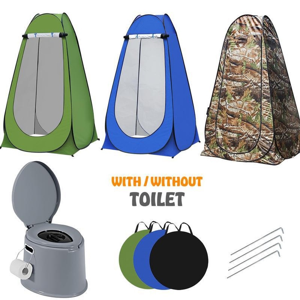 Outdoor Pop-Up Privacy Tent fo - đánh giá và giá Outdoor Camping Toilet Tent