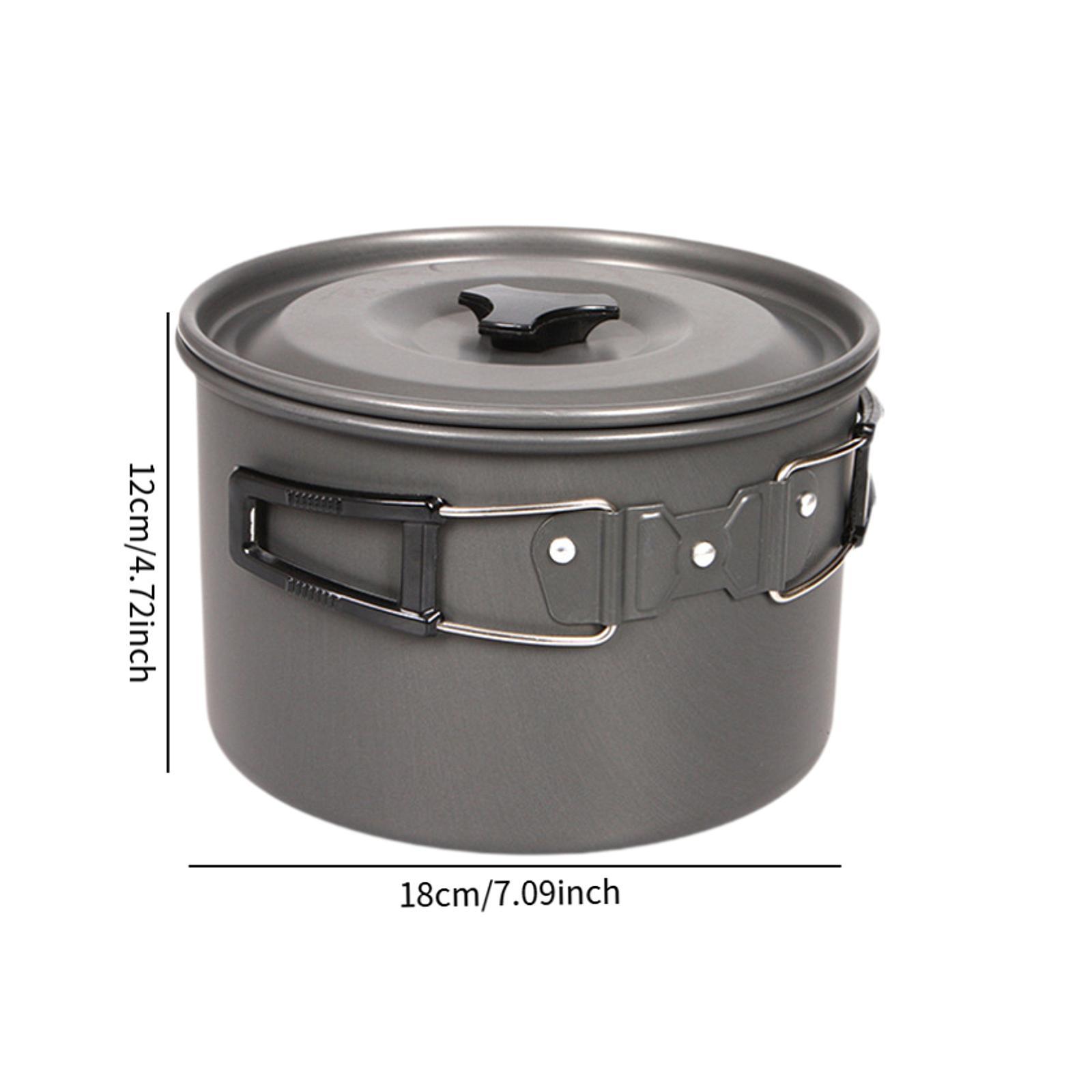 Lightweight Camp Cook Pot Nons - đánh giá và giá Outdoor Camping Kitchen Setup