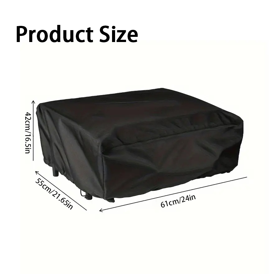 1pc Black Oven Protective Cove - đánh giá và giá Outdoor Camping Oven