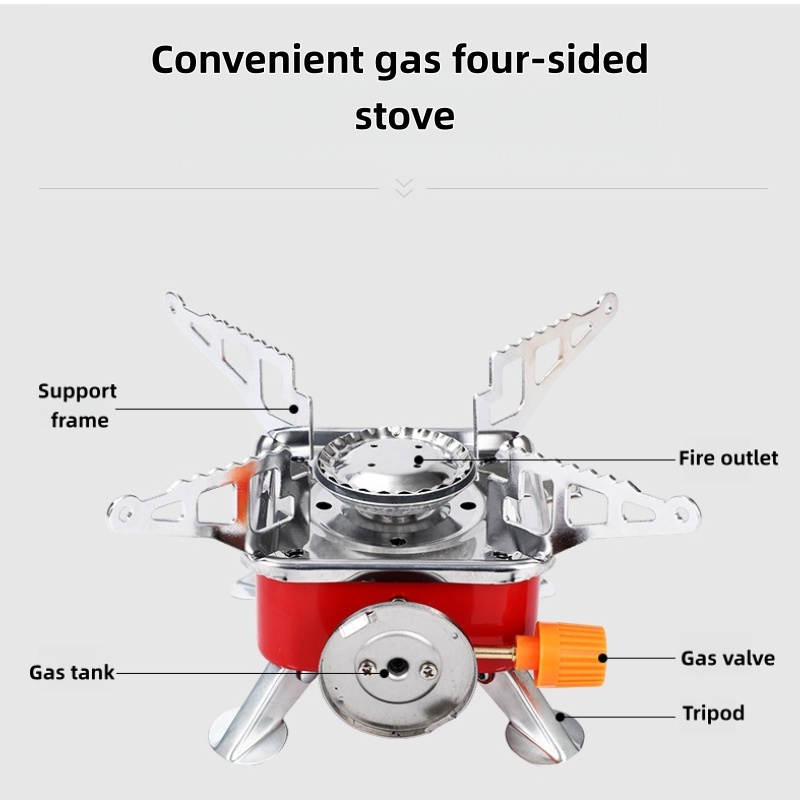 Outdoor Mini Square Stove Camp - đánh giá và giá Outdoor Camping Oven