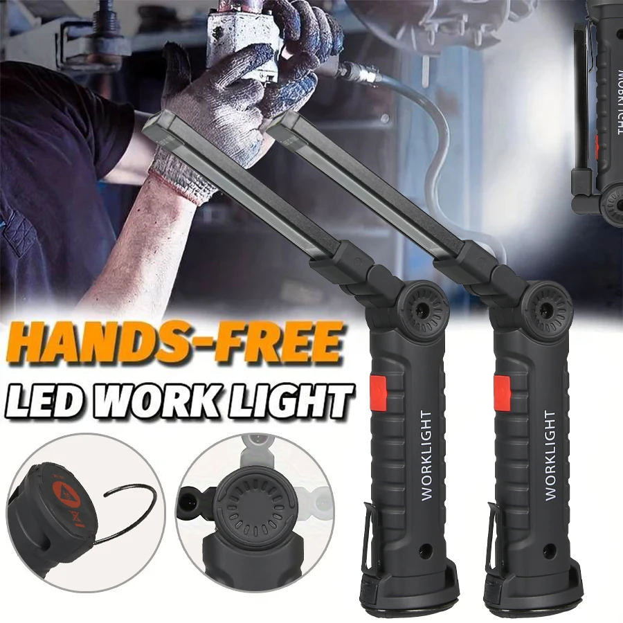 New Portable COB LED Flashligh - đánh giá và giá Outdoor Camping Lampe