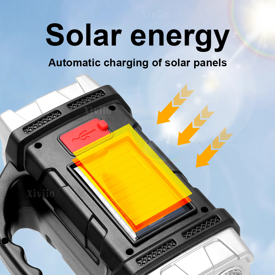 New Upgrade High Power LED Sol - đánh giá và giá Outdoor Camping Lampe