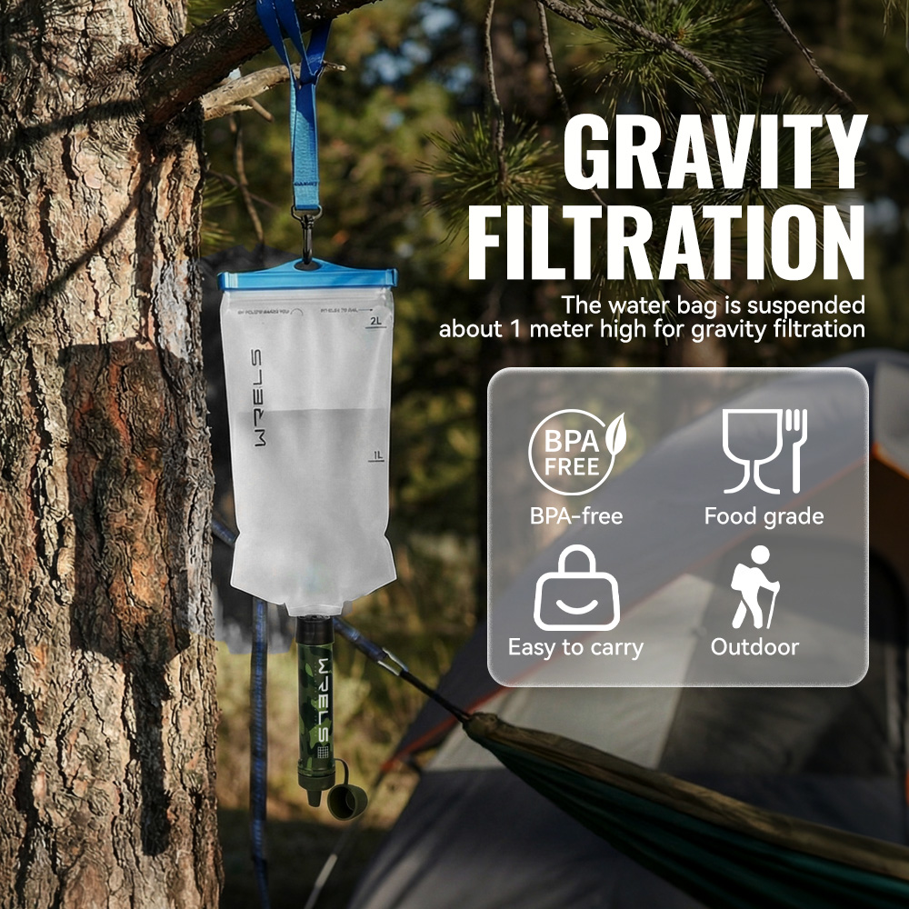 WRELS Outdoor Portable Water F - đánh giá và giá Outdoor Camping Outfit