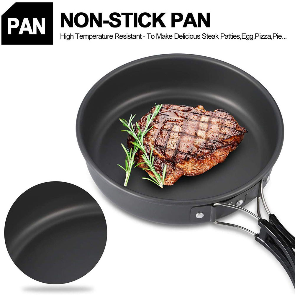 Outdoor Camping Cookware Set M - đánh giá và giá Outdoor Camping Outfit