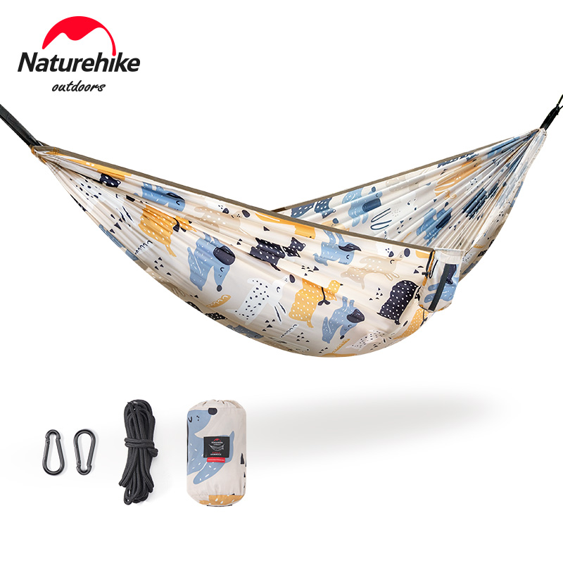Naturehike-Parent-Child Printt - đánh giá và giá Outdoor Camping Hammock