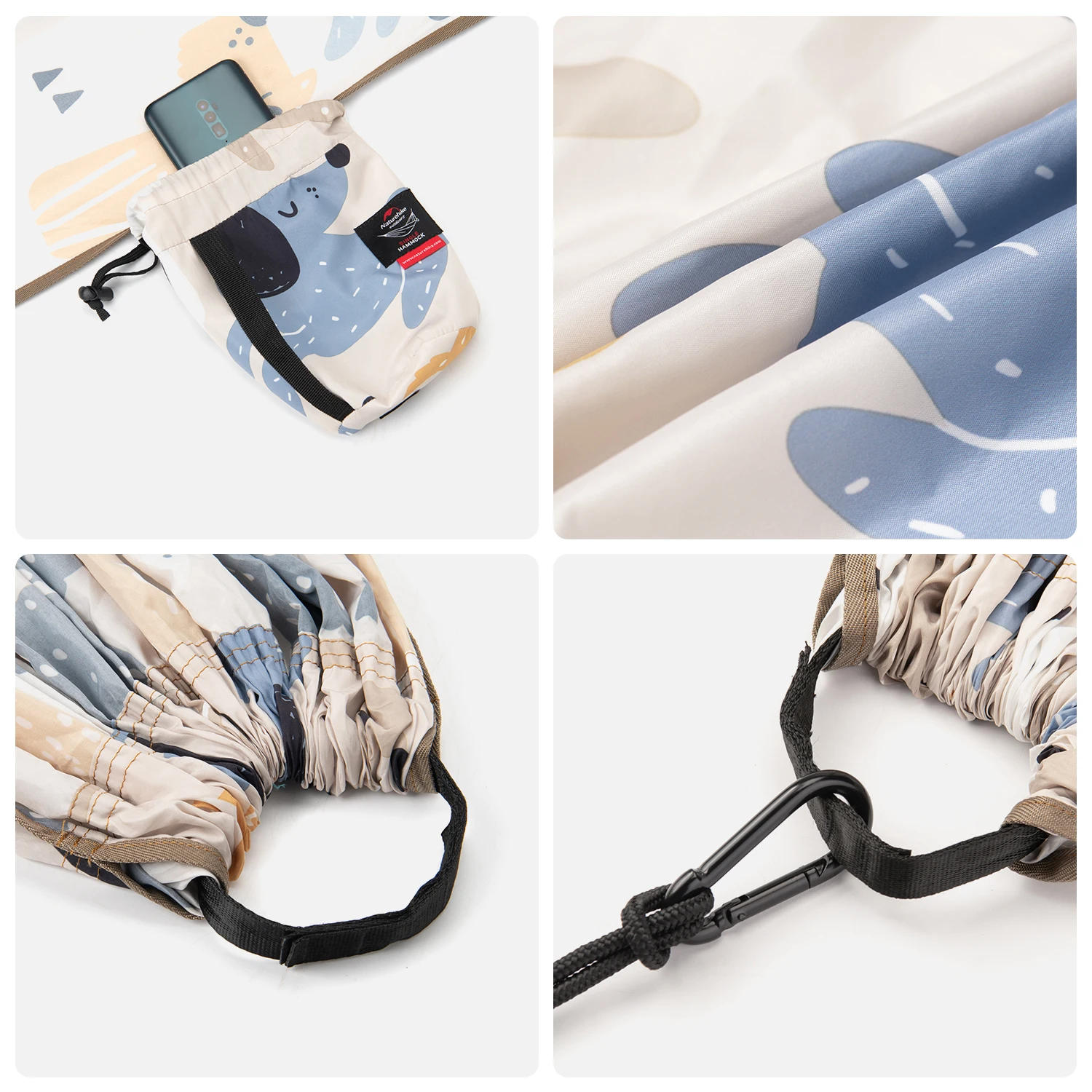 Naturehike-Parent-Child Printt - đánh giá và giá Outdoor Camping Hammock