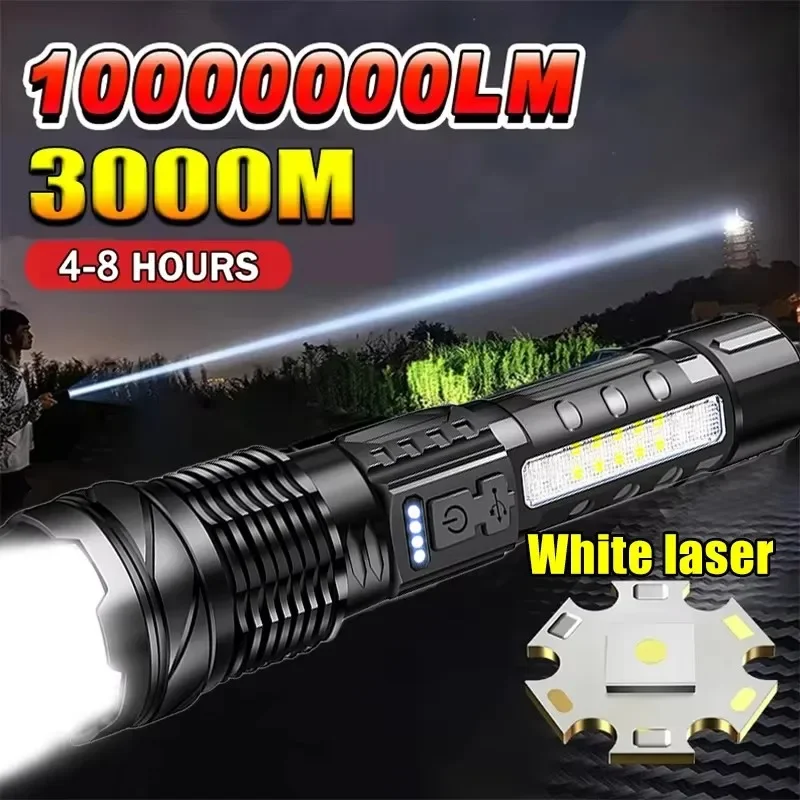 Powerful LED Flashlight Batter - đánh giá và giá Outdoor Camping Lampe